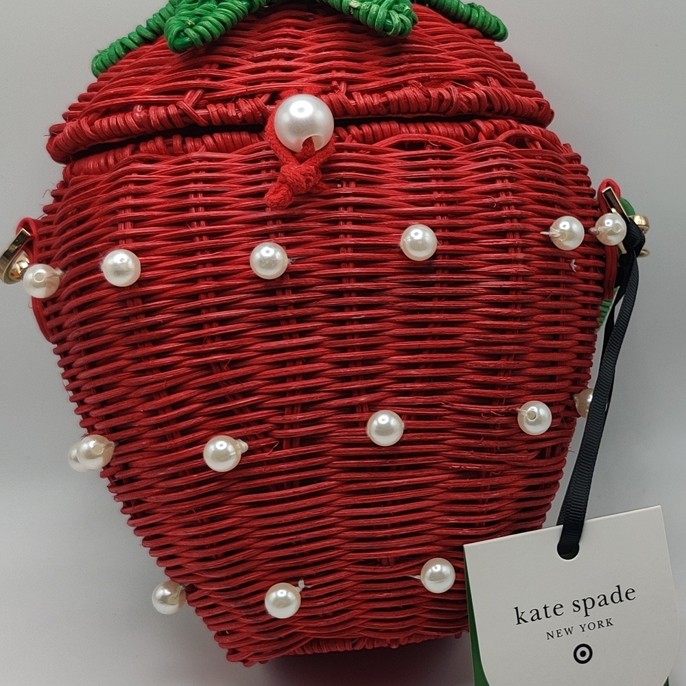 Kate Spade Red Mini Strawberry Bag